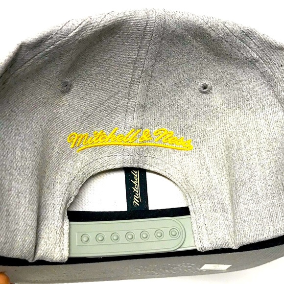 Golden State Warriors SnapBack Hat, Grey, New - Picture 4 of 10